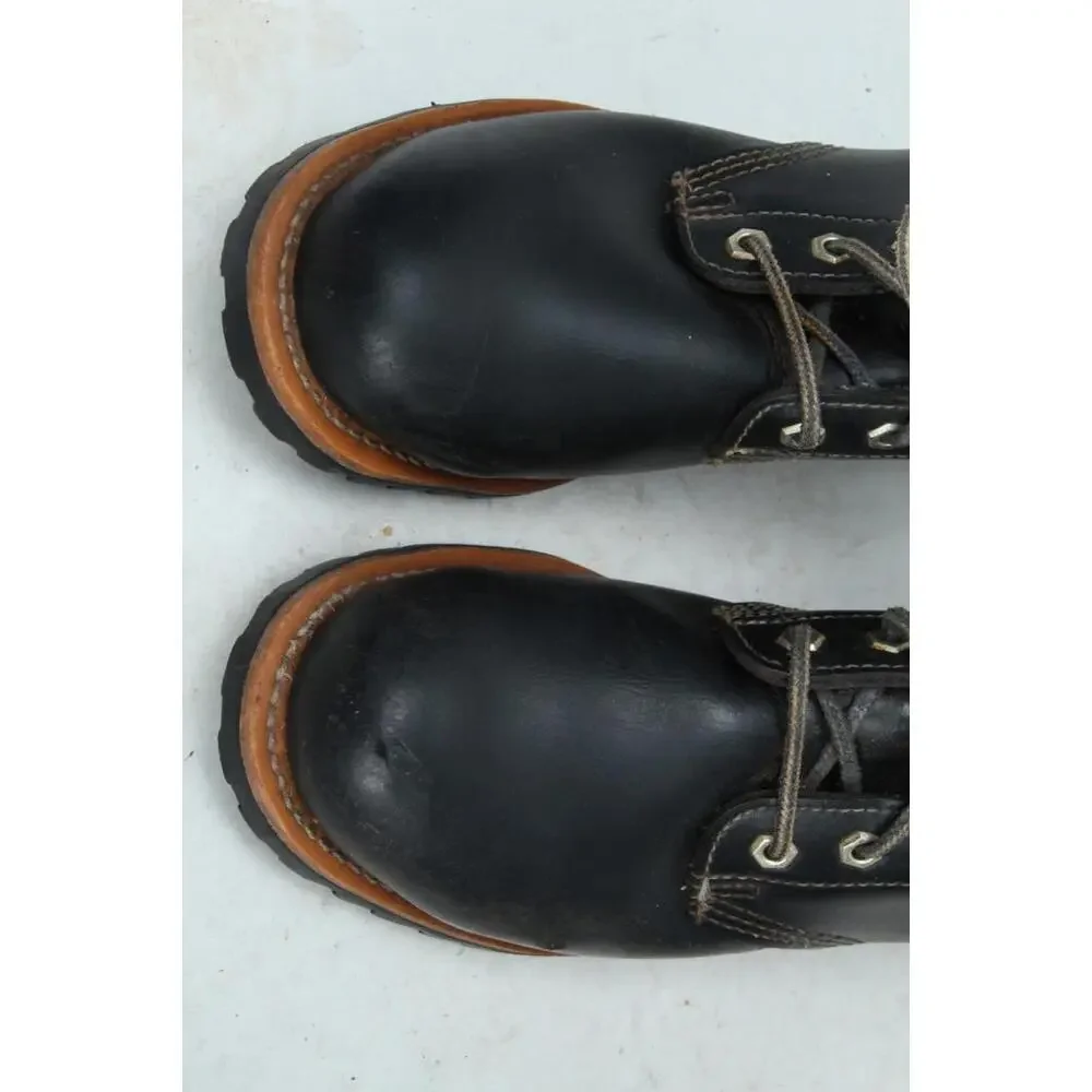 Vintage VTG Logger Boots hiking mountain work Men's Sz 10 Shoes